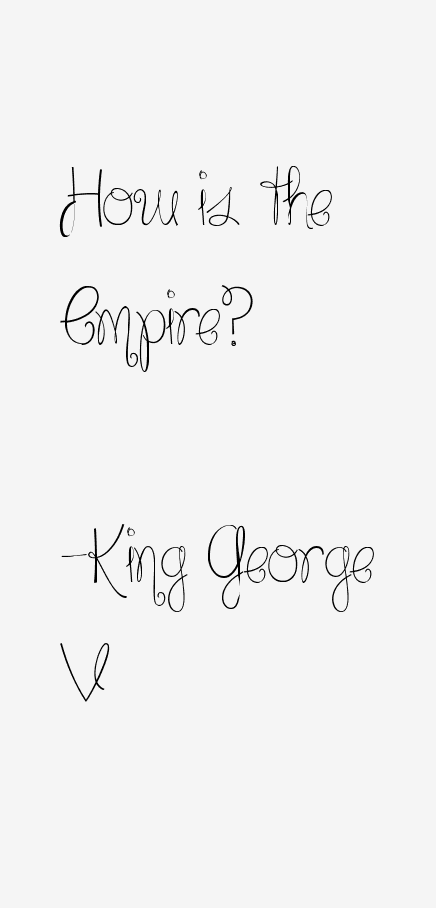 King George V Quotes