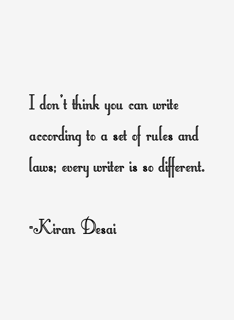 Kiran Desai Quotes