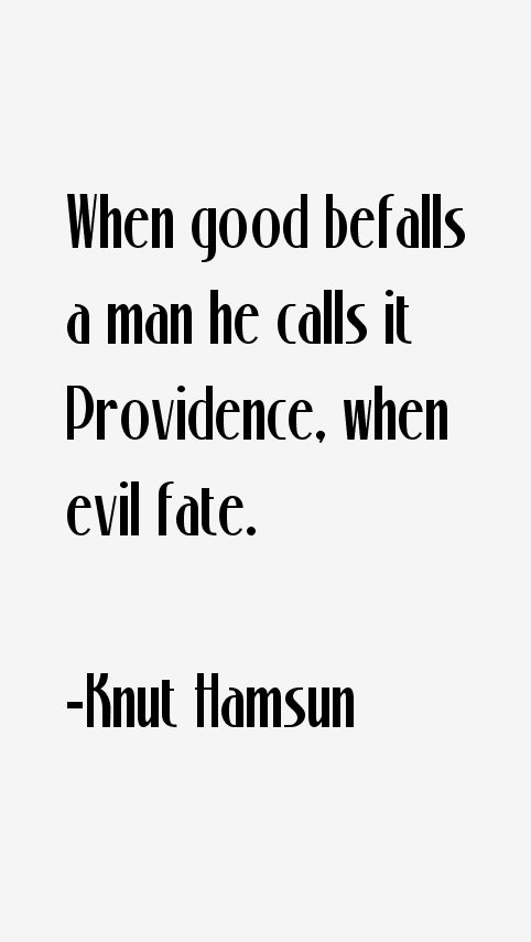 Knut Hamsun Quotes