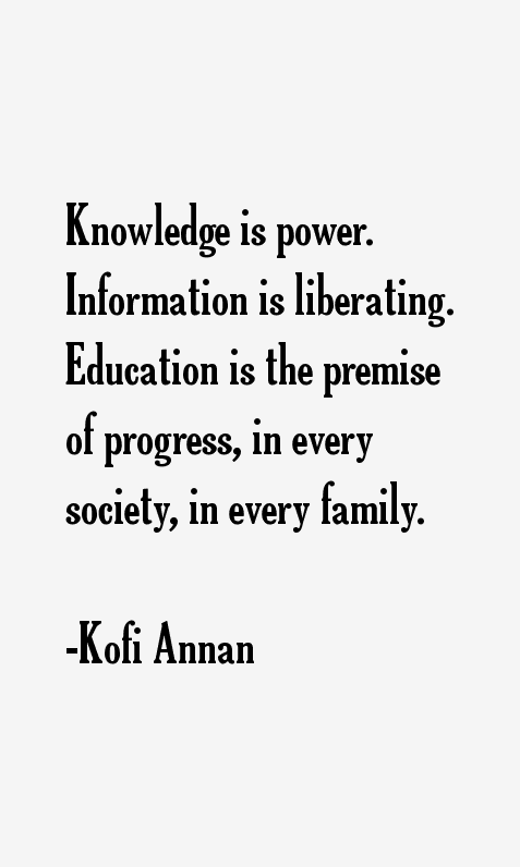 Kofi Annan Quotes