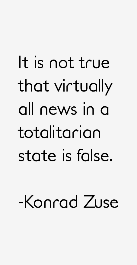 Konrad Zuse Quotes