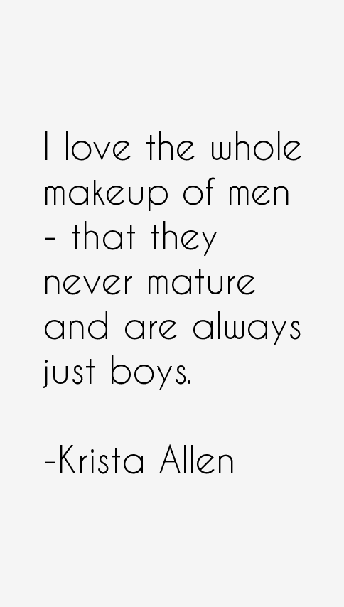 Krista Allen Quotes