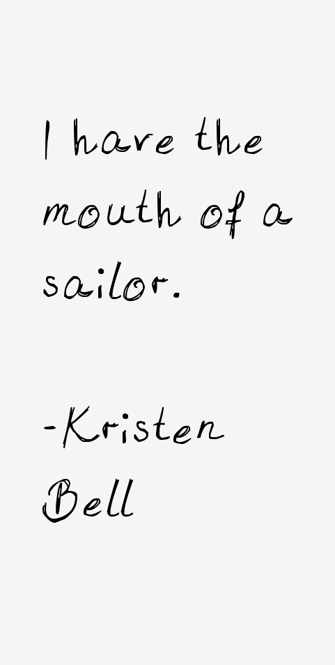 Kristen Bell Quotes