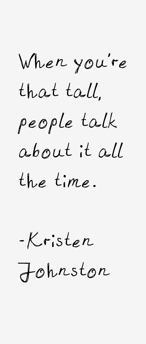 Kristen Johnston Quotes