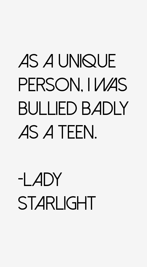Lady Starlight Quotes