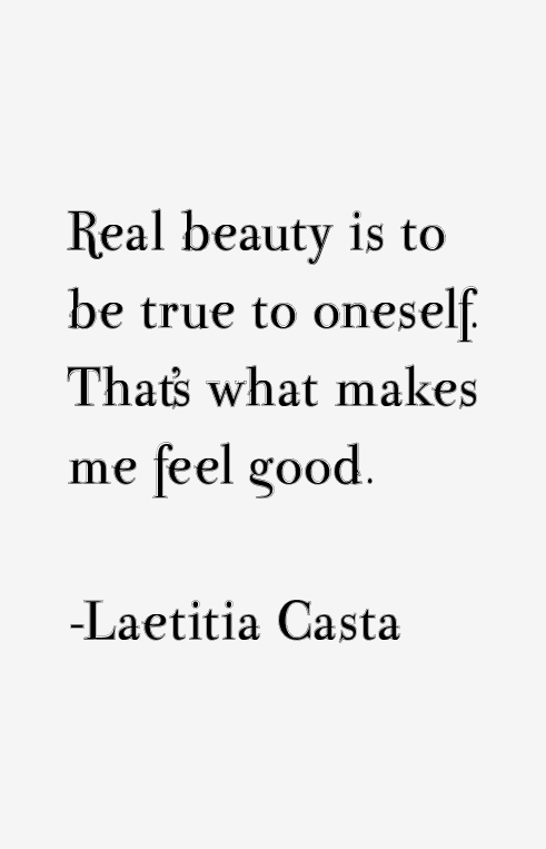 Laetitia Casta Quotes