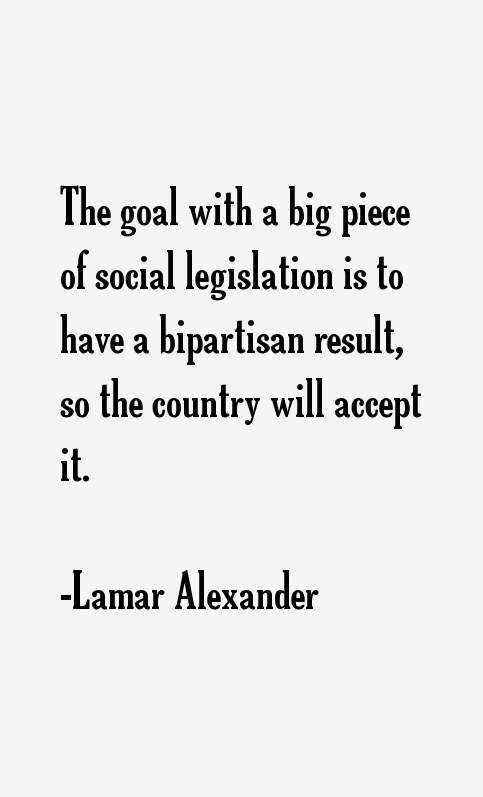 Lamar Alexander Quotes