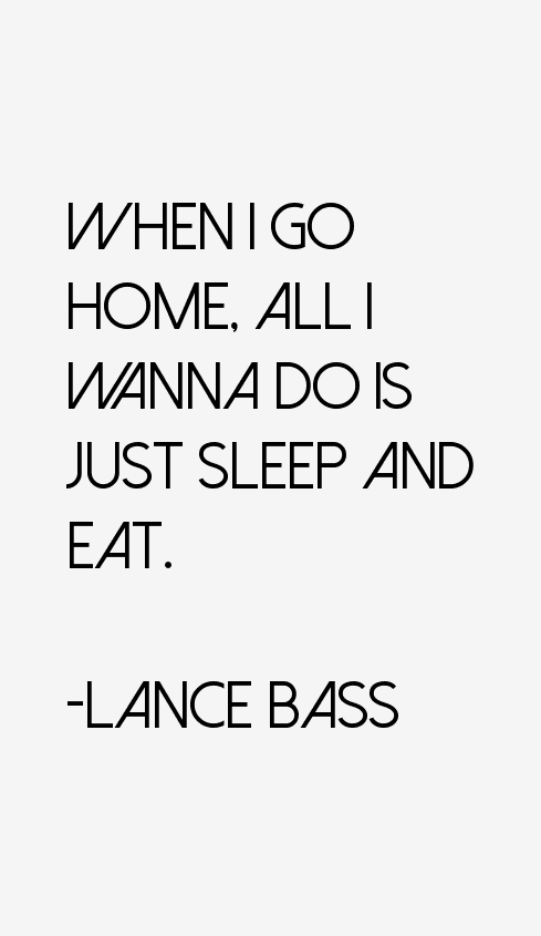 Lance Bass Quotes