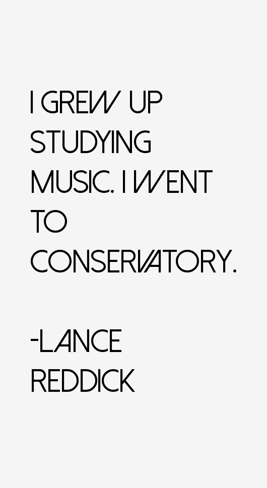 Lance Reddick Quotes