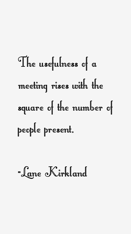 Lane Kirkland Quotes