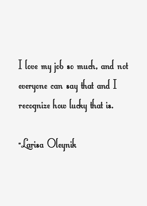 Larisa Oleynik Quotes