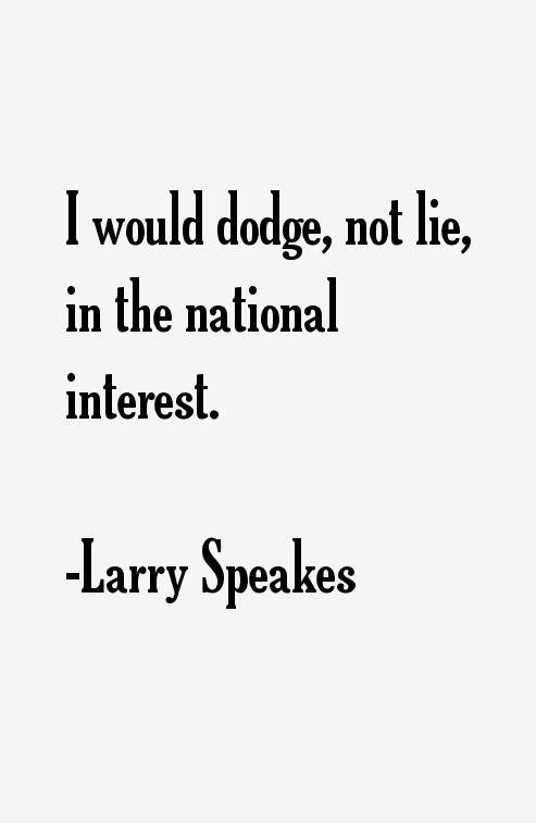 Larry Speakes Quotes