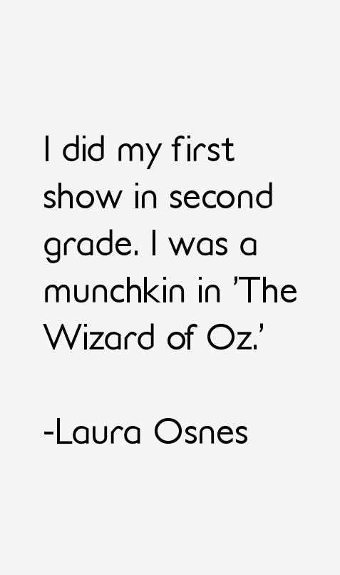 Laura Osnes Quotes