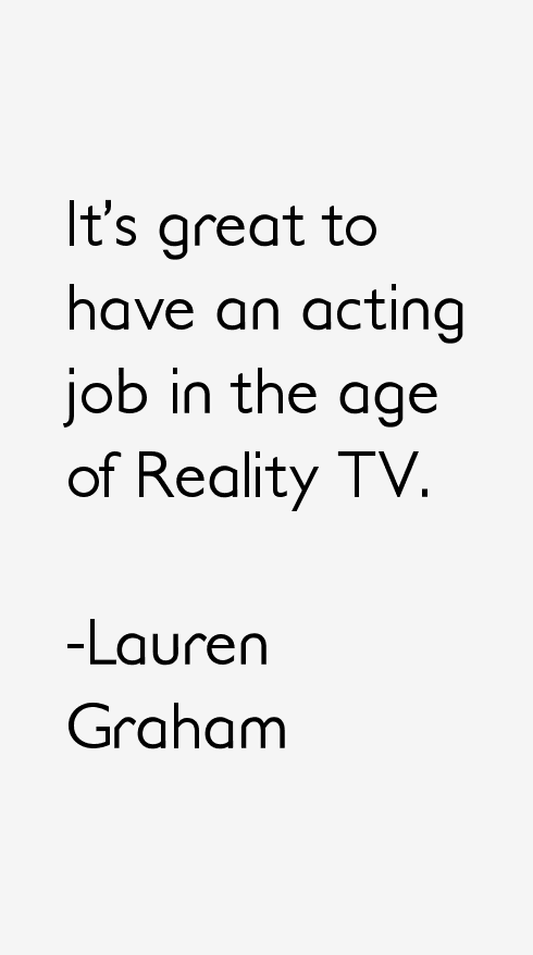 Lauren Graham Quotes