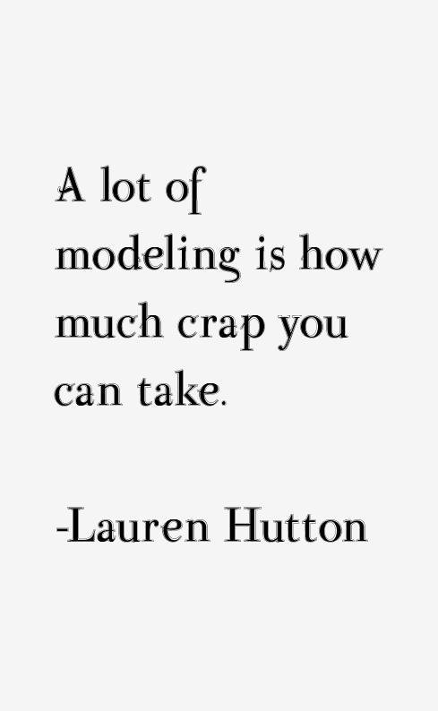 Lauren Hutton Quotes