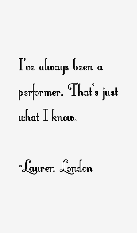 Lauren London Quotes
