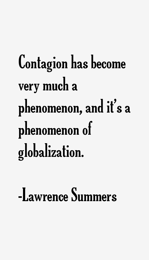 Lawrence Summers Quotes