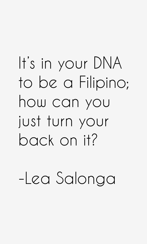 Lea Salonga Quotes