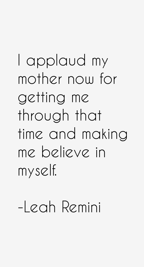 Leah Remini Quotes
