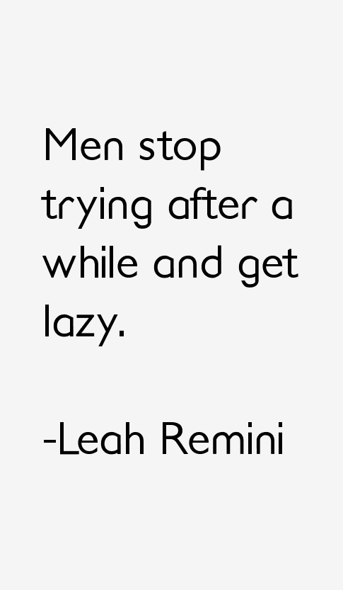 Leah Remini Quotes