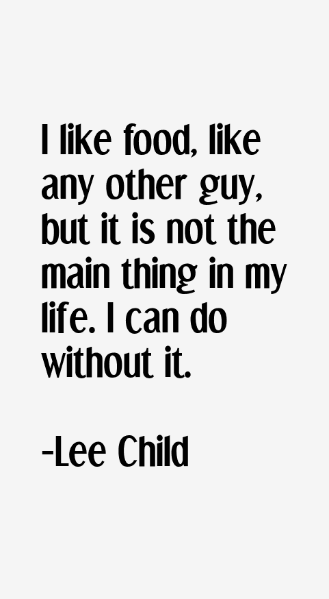 Lee Child Quotes