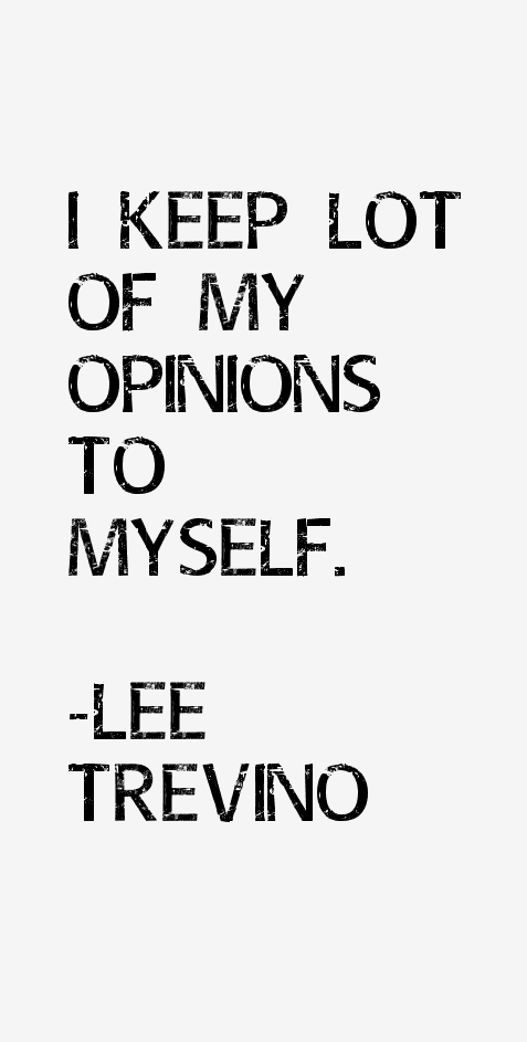 Lee Trevino Quotes