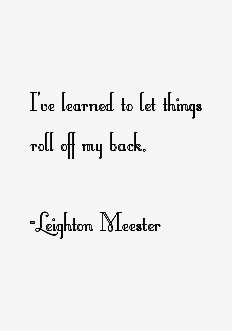 Leighton Meester Quotes