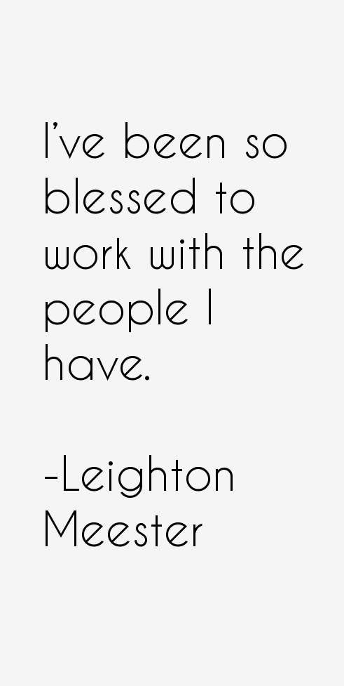 Leighton Meester Quotes