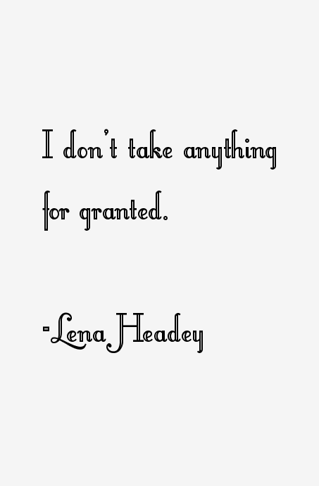 Lena Headey Quotes
