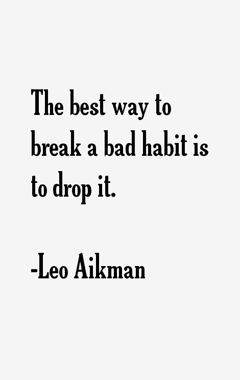 Leo Aikman Quotes
