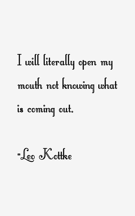 Leo Kottke Quotes
