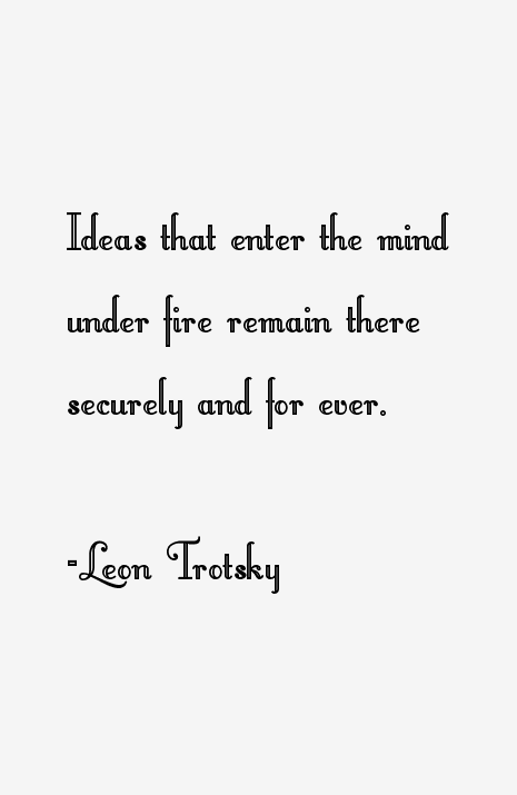 Leon Trotsky Quotes