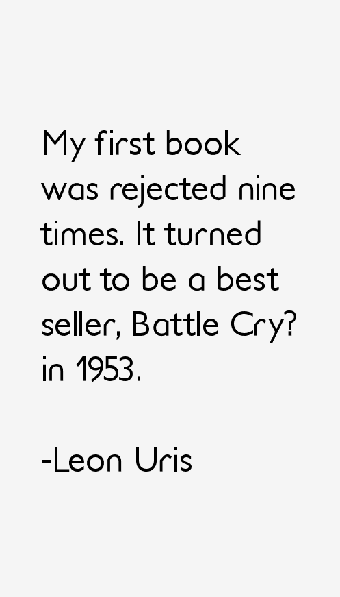 Leon Uris Quotes