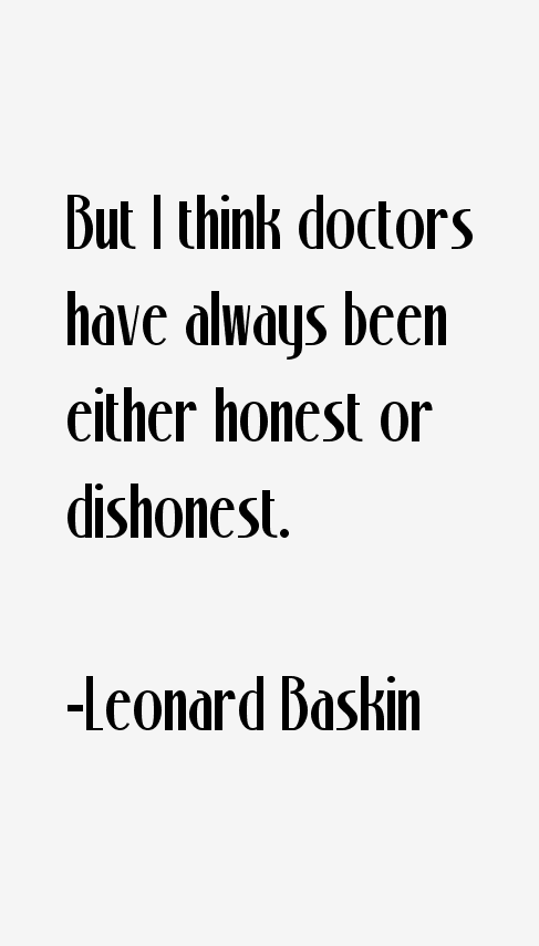 Leonard Baskin Quotes
