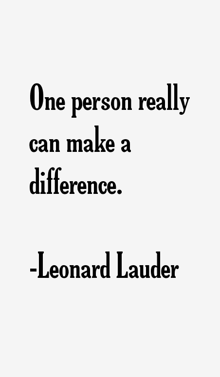 Leonard Lauder Quotes