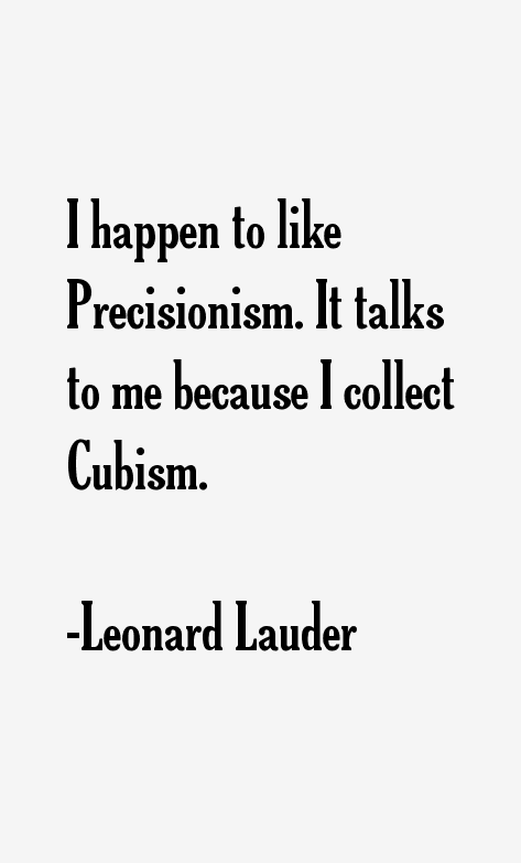 Leonard Lauder Quotes