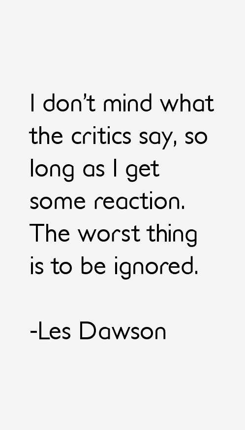 Les Dawson Quotes