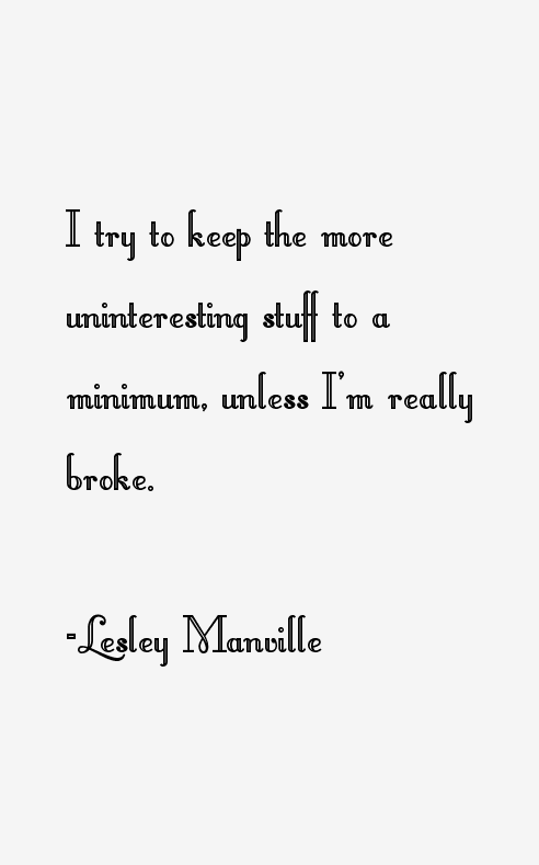 Lesley Manville Quotes