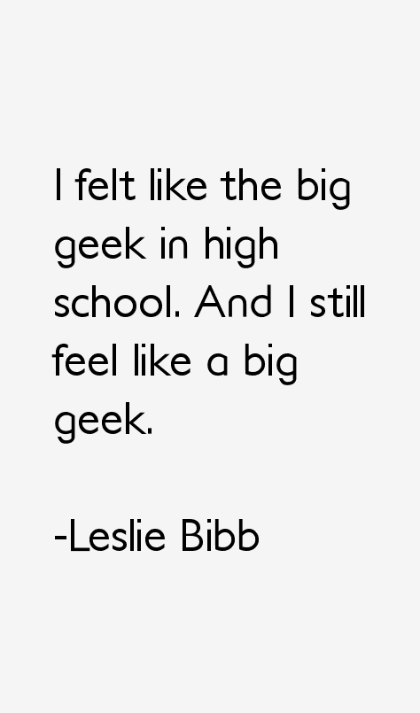 Leslie Bibb Quotes