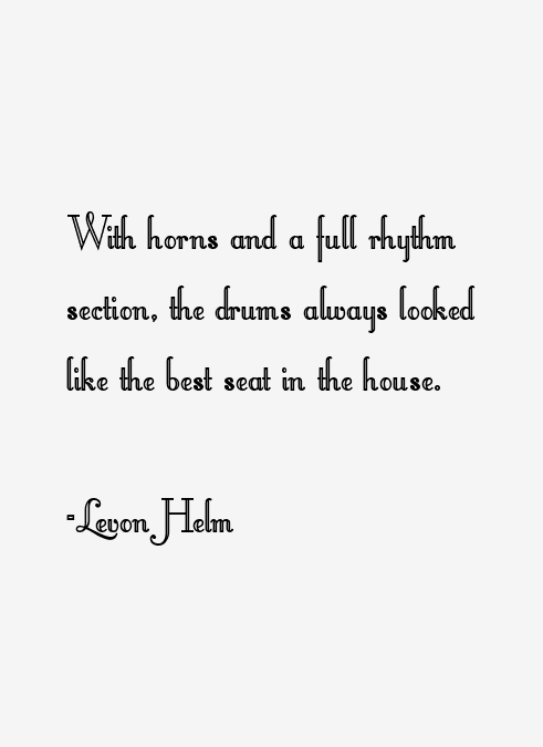 Levon Helm Quotes
