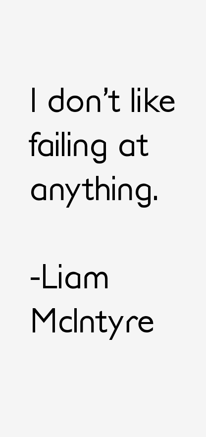 Liam McIntyre Quotes
