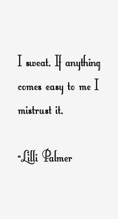 Lilli Palmer Quotes