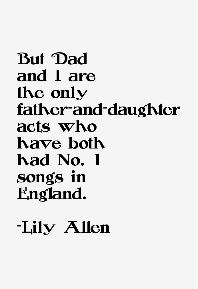 Lily Allen Quotes