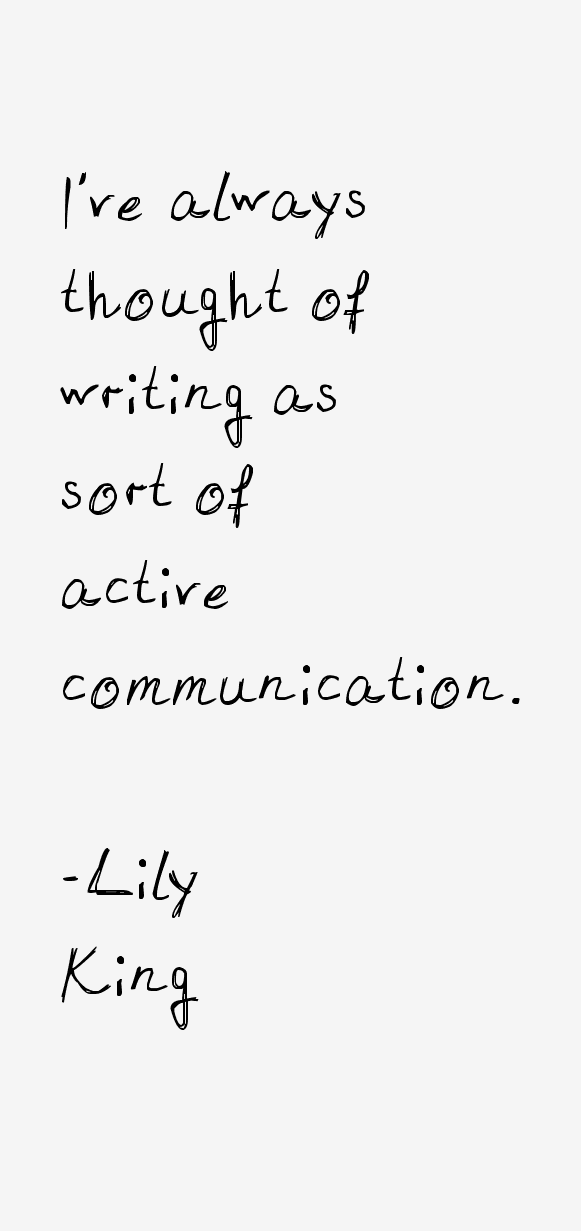 Lily King Quotes