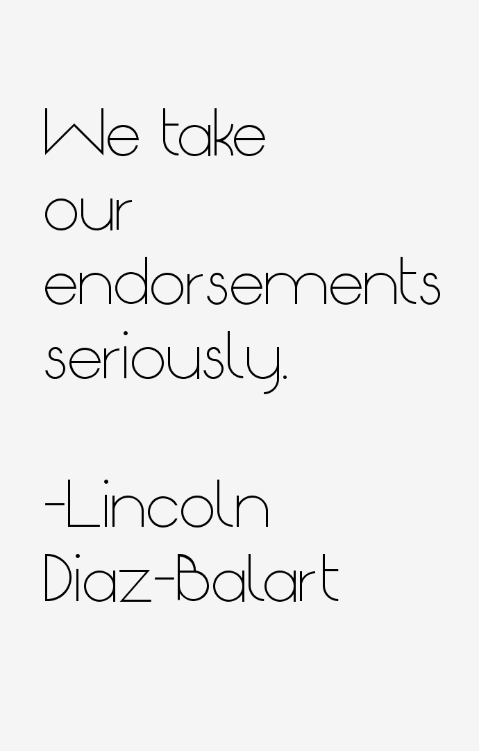 Lincoln Diaz-Balart Quotes