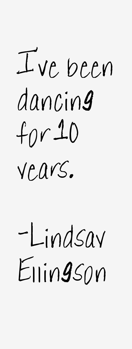 Lindsay Ellingson Quotes