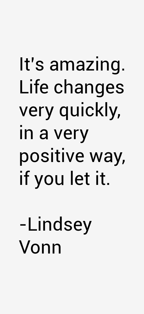 Lindsey Vonn Quotes