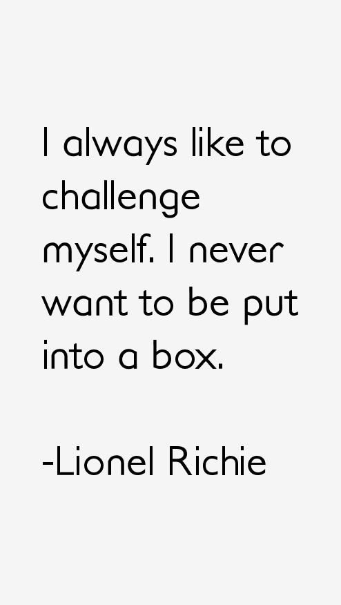 Lionel Richie Quotes