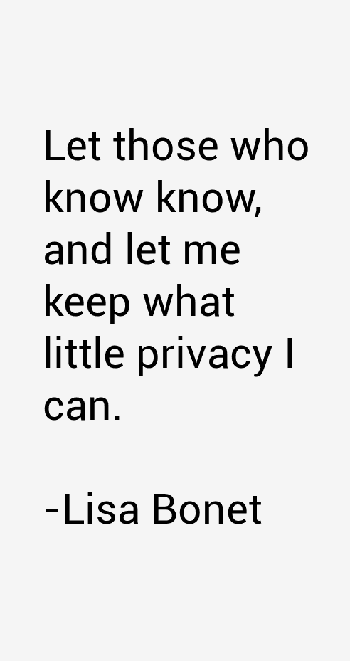 Lisa Bonet Quotes