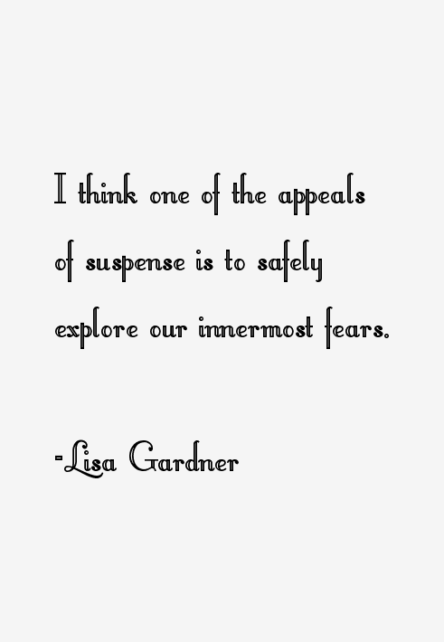 Lisa Gardner Quotes
